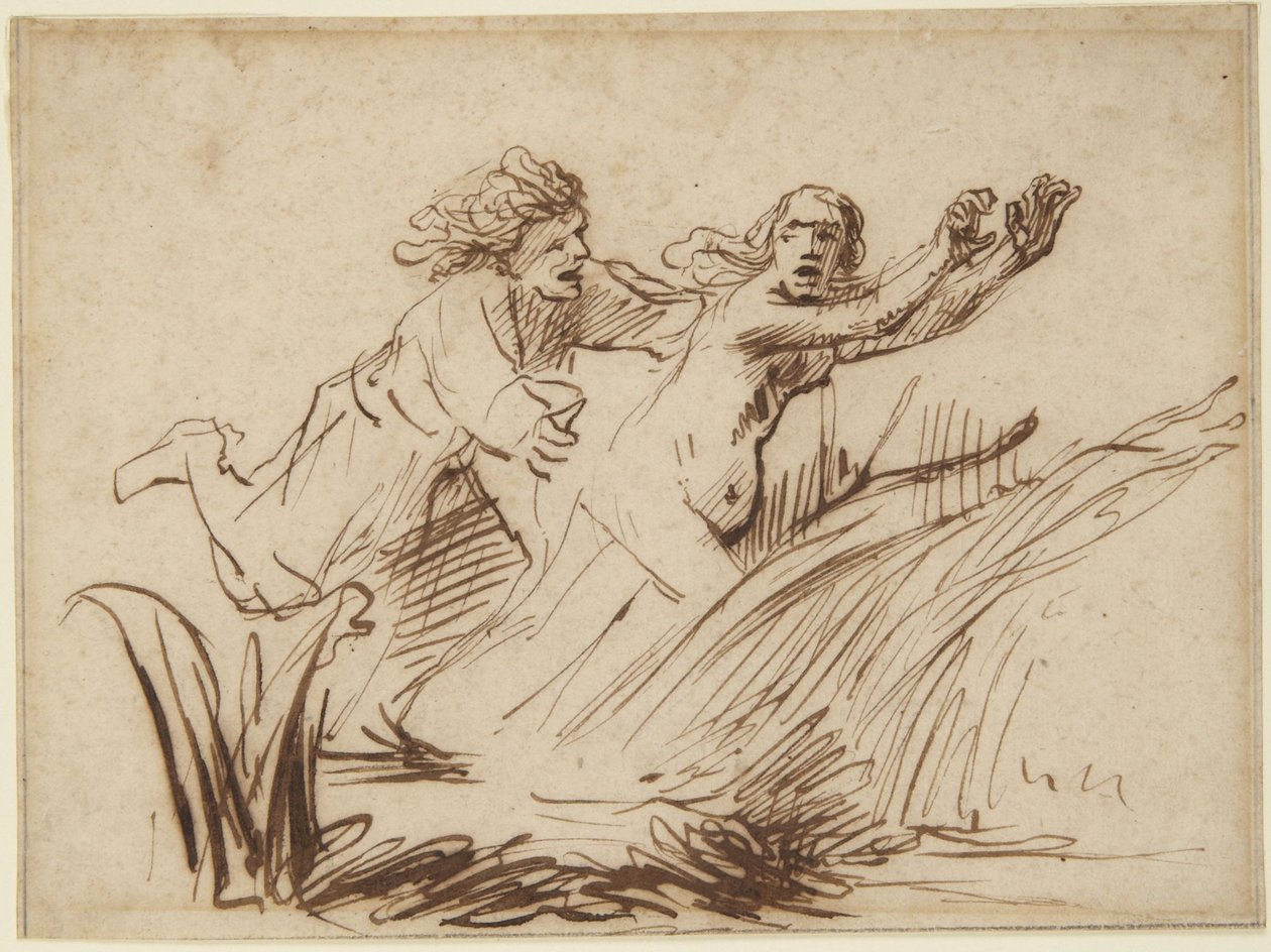 Apollo a Daphne od Rembrandt van Rijn