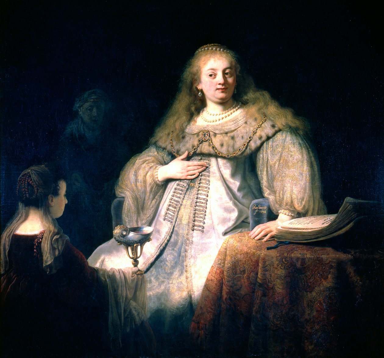 Artemisia, 1634 od Rembrandt van Rijn
