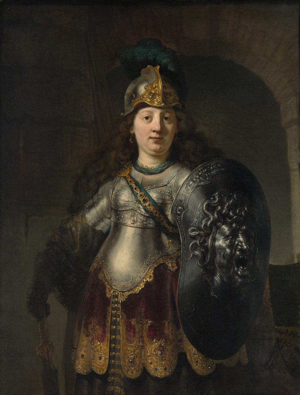 Bellona, 1633 od Rembrandt van Rijn