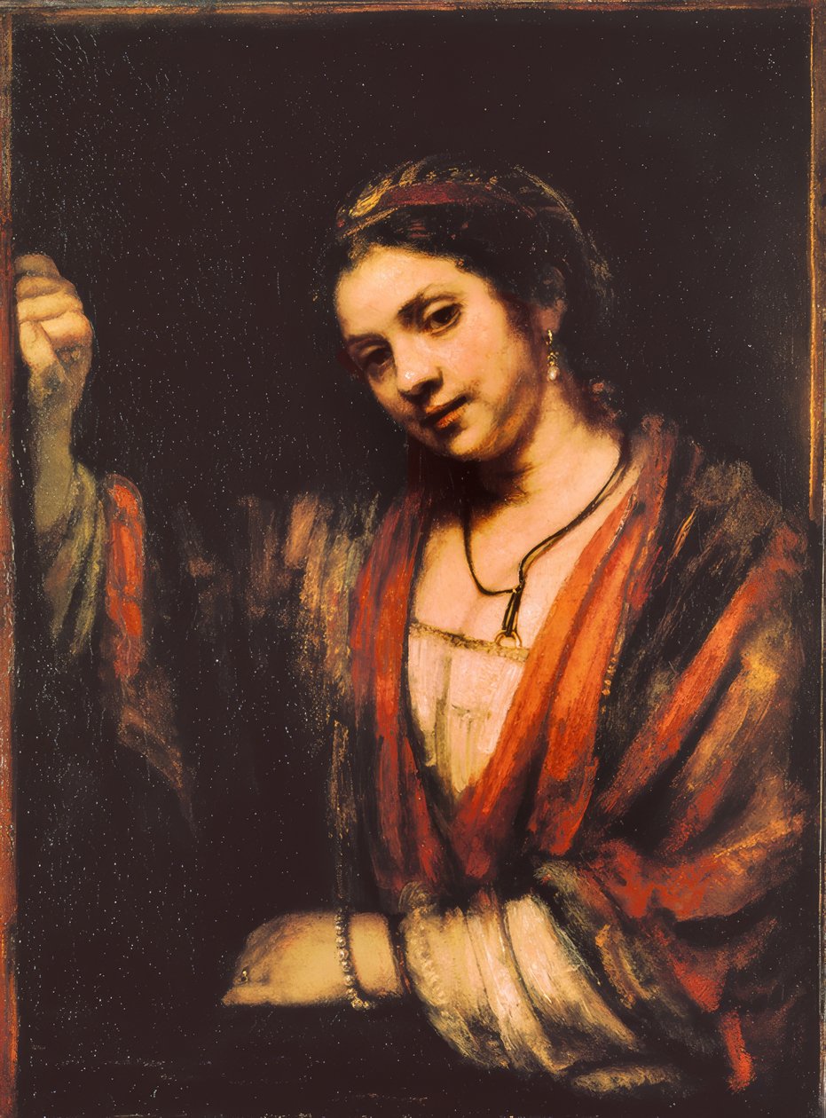 Portrét Hendrickje Stoffelse od Rembrandt van Rijn