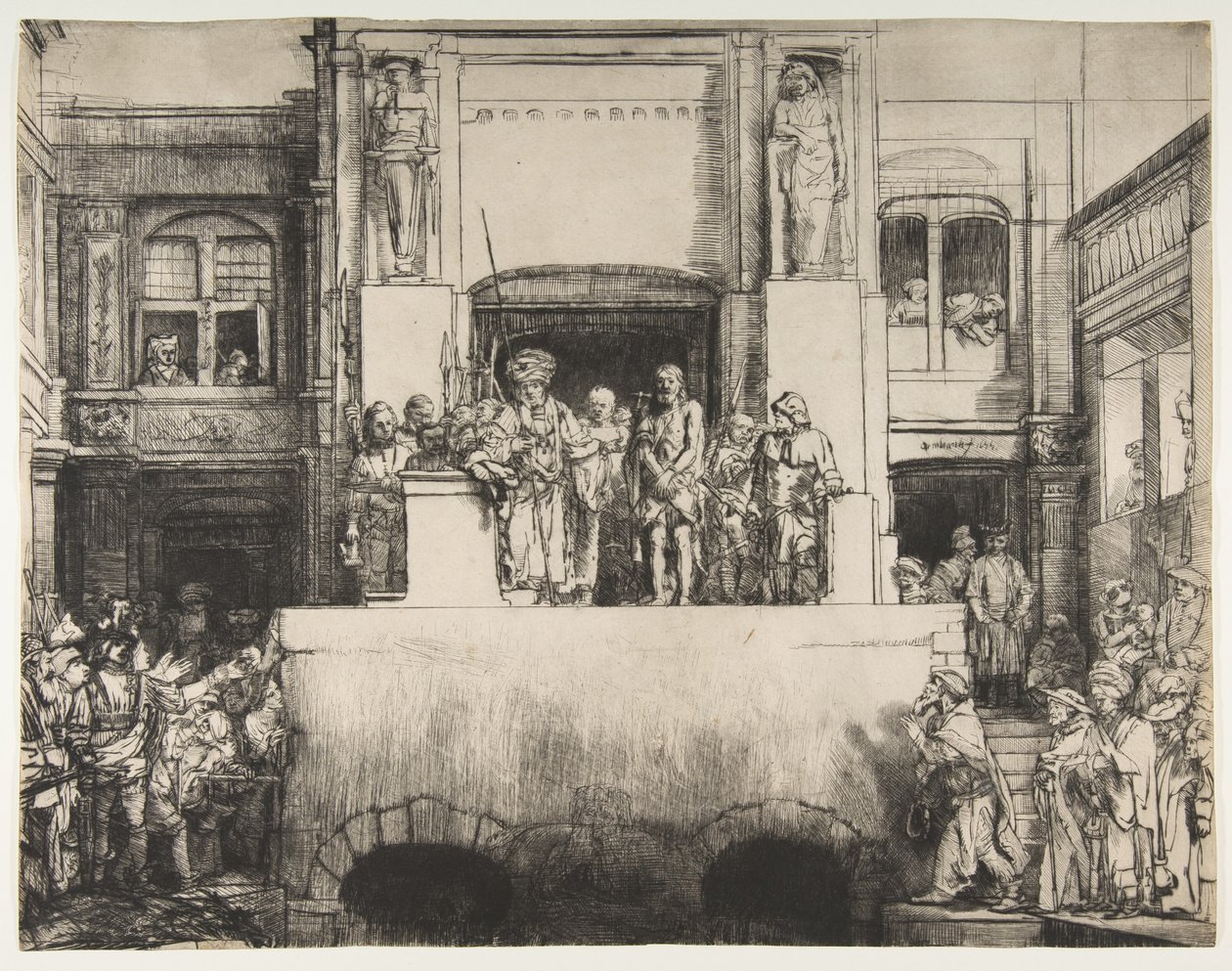 Kristus představen lidu, 1655. od Rembrandt van Rijn