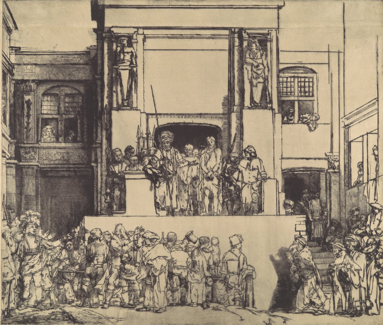 Kristus představen lidu, 1655., 1655. od Rembrandt van Rijn