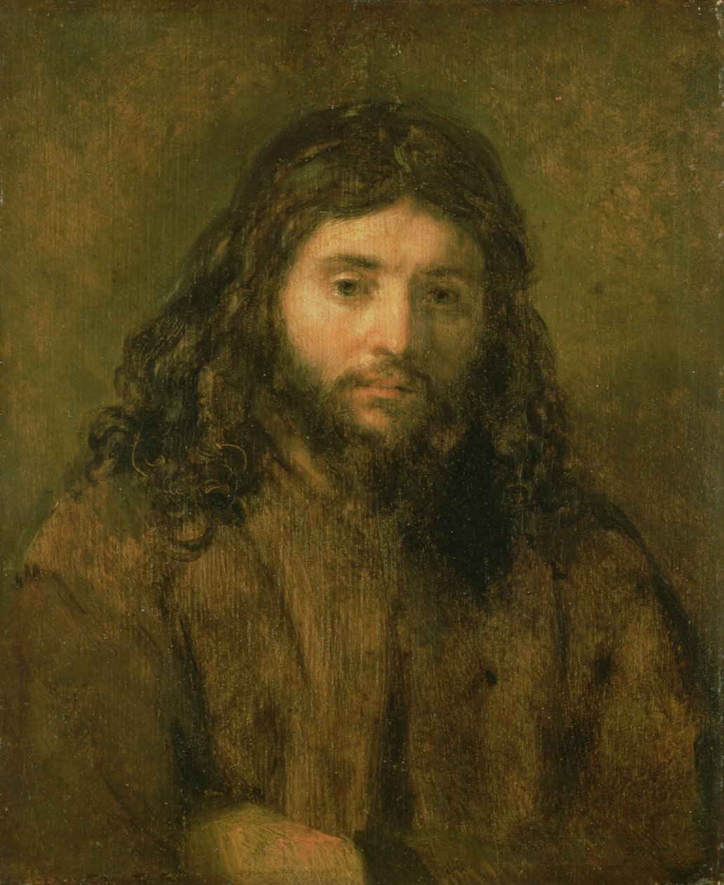 Kristus, kolem roku 1656 (panel) od Rembrandt van Rijn