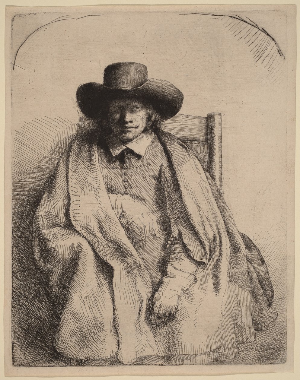 Clement de Jonghe od Rembrandt van Rijn