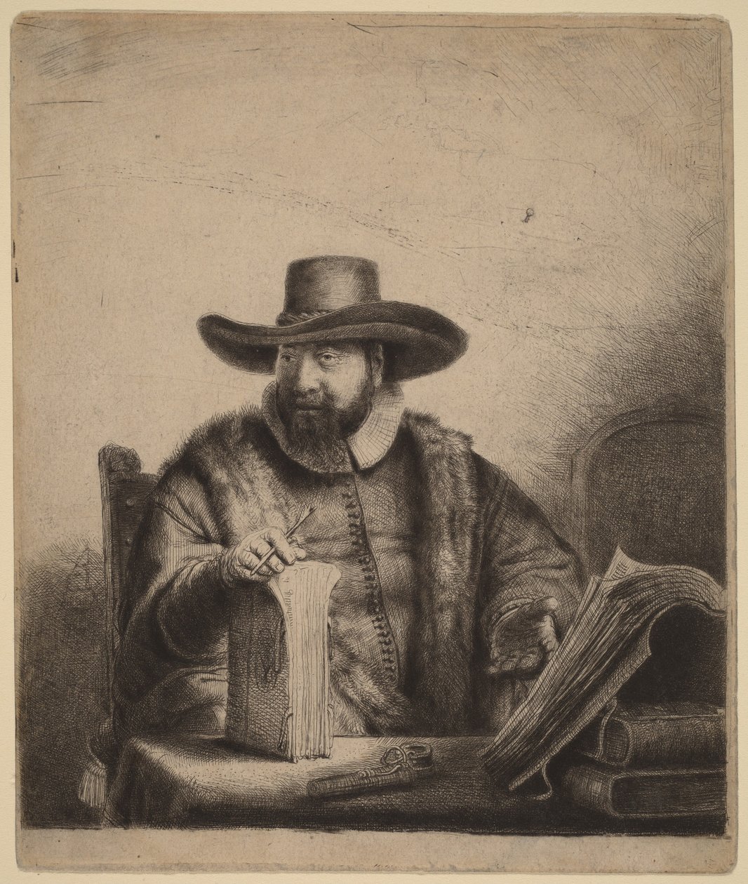 Cornelis Claesz Anslo od Rembrandt van Rijn