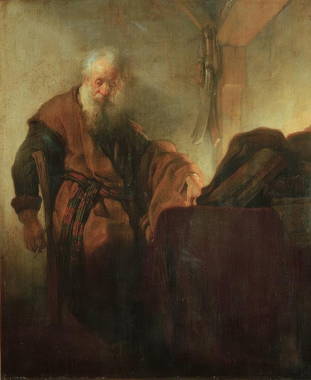 Apoštol Pavel v reflexi od Rembrandt van Rijn