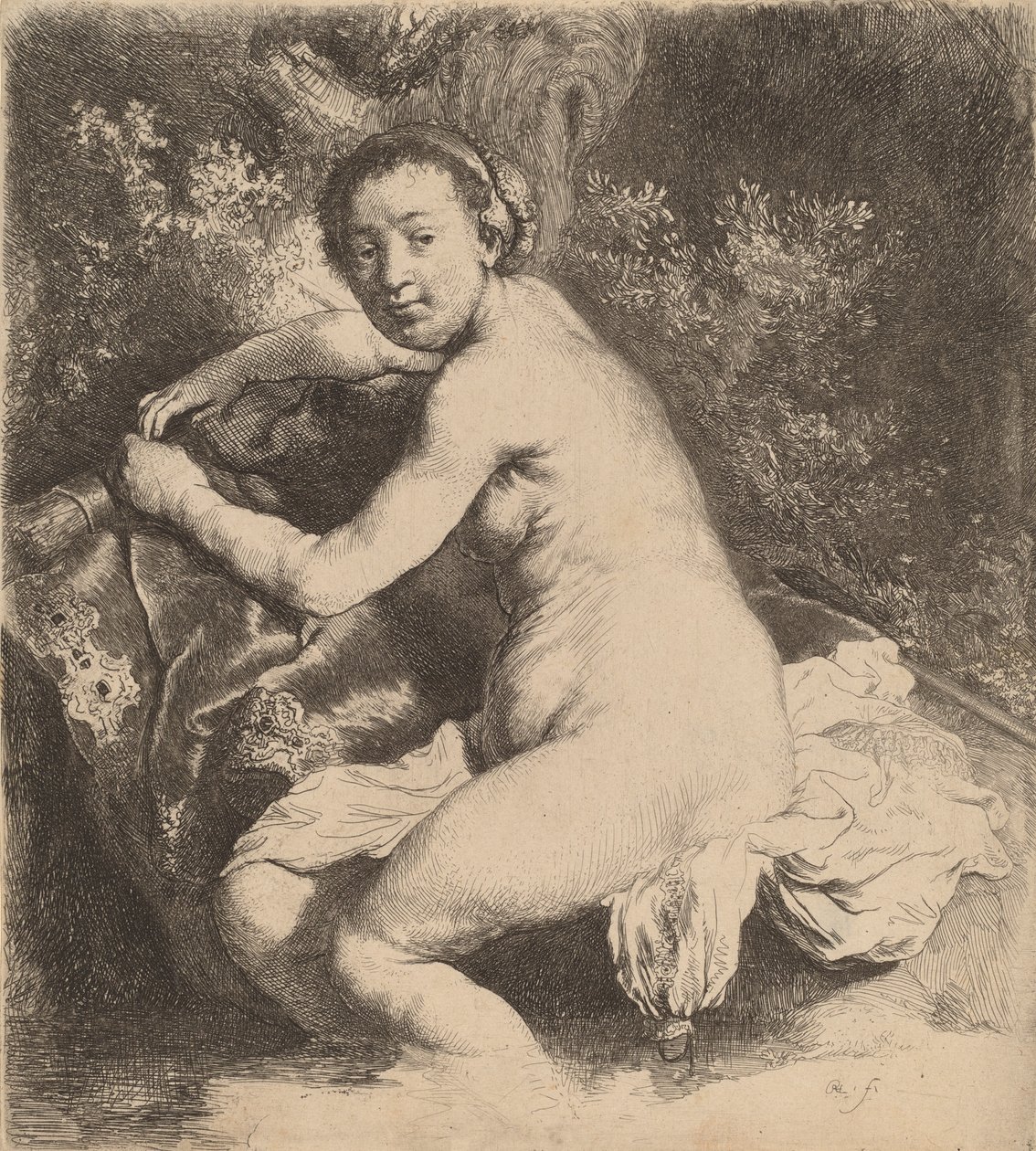 Diana v lázních, c. 1631. od Rembrandt van Rijn