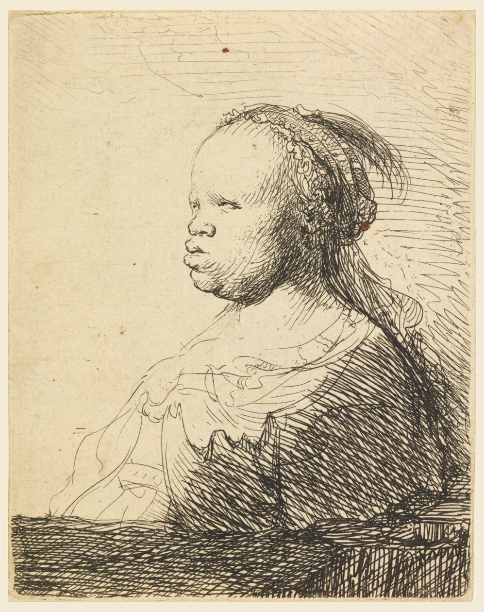 "bílá černá" od Rembrandt van Rijn
