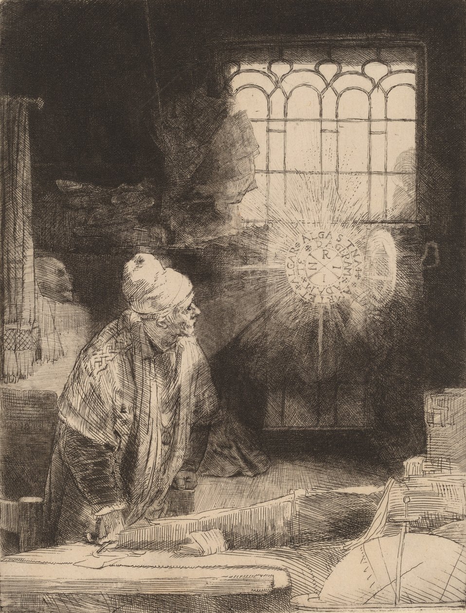 Faust, c. 1652. od Rembrandt van Rijn