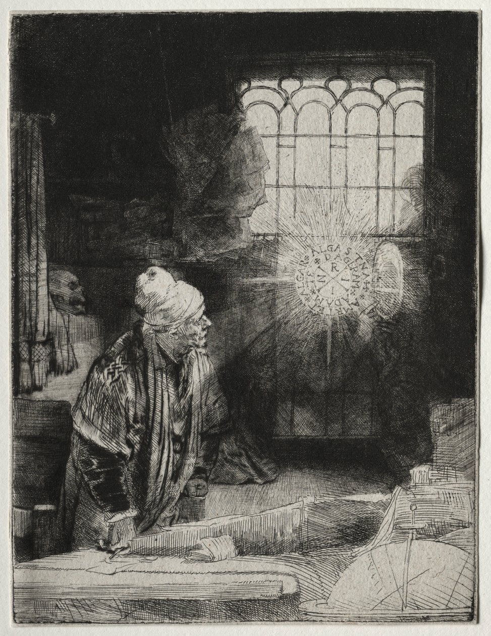 Faustus, c. 1652. od Rembrandt van Rijn