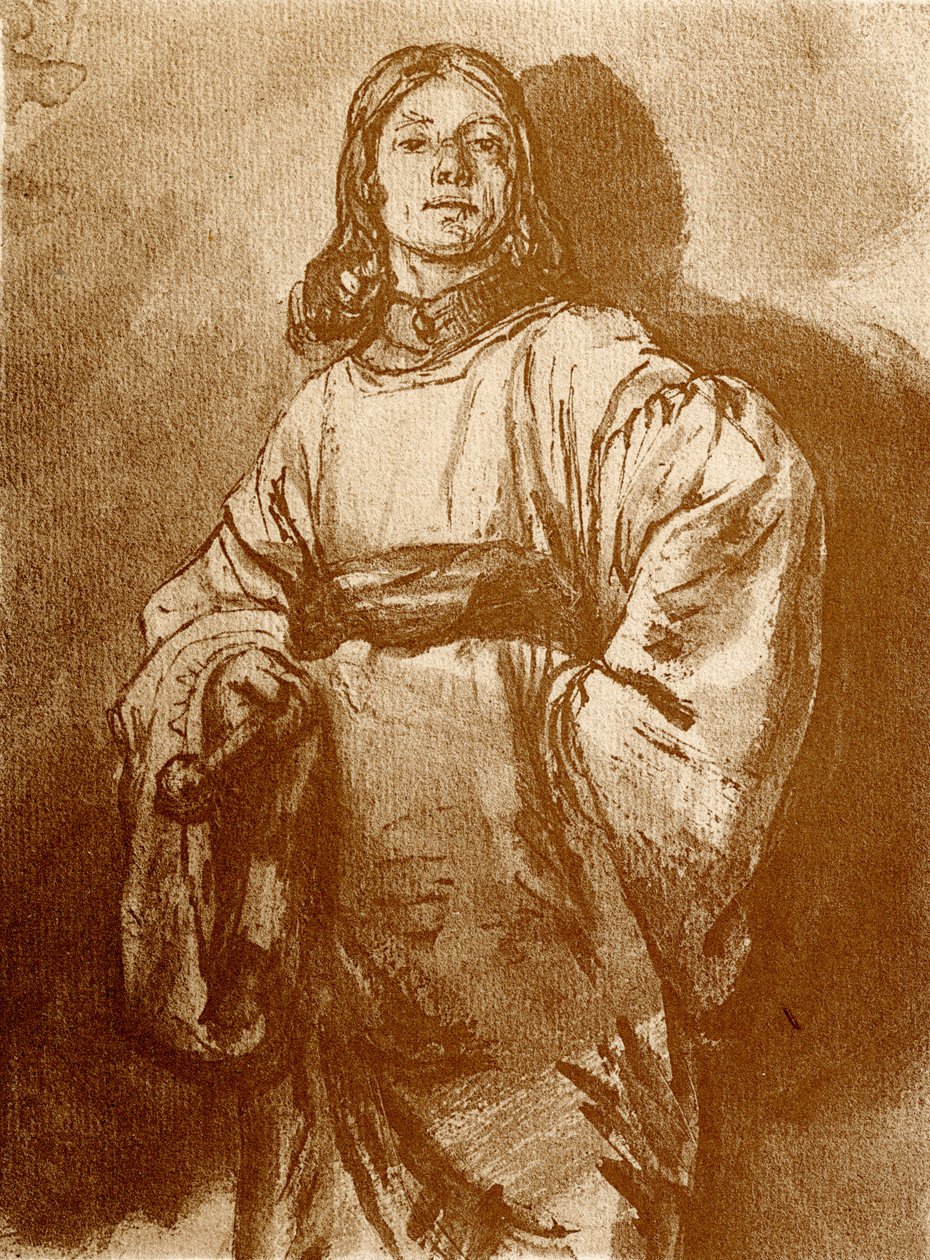 Figurální studie od Rembrandt van Rijn
