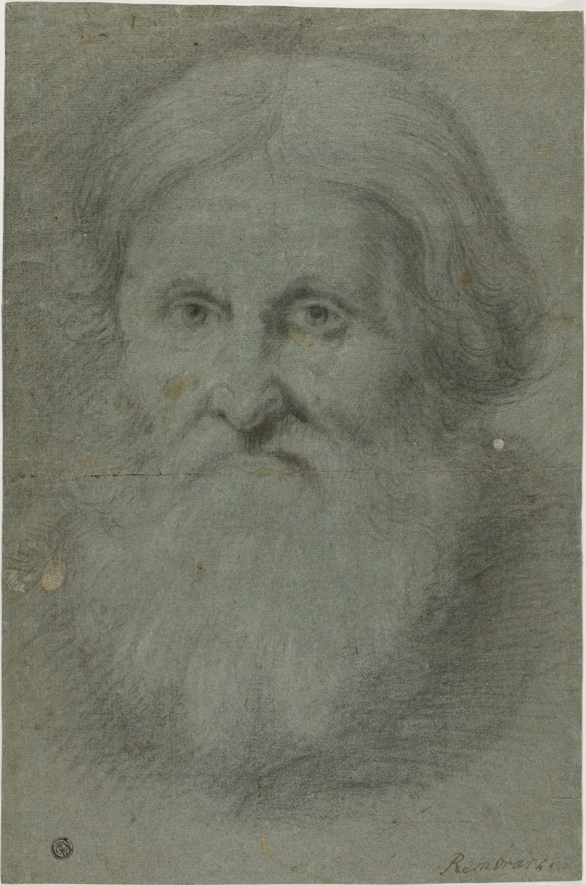 Konečné publikované dílo: Vedoucí Menem Ben Israel od Rembrandt van Rijn