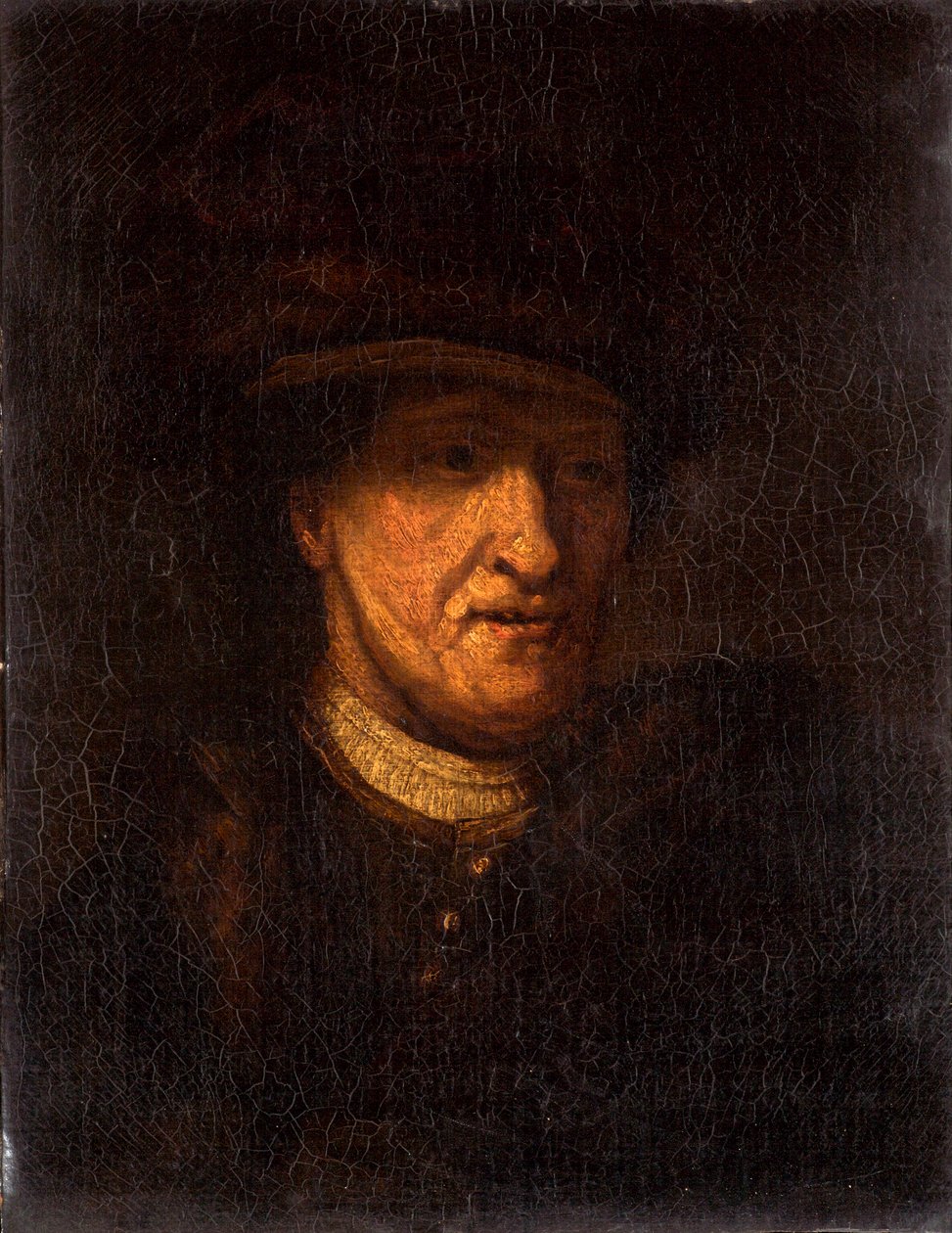 Hlava muže, kolem roku 1825 od Rembrandt van Rijn