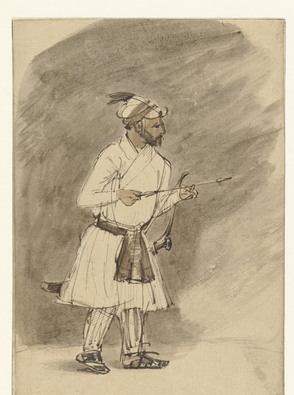 Indický lukostřelec od Rembrandt van Rijn