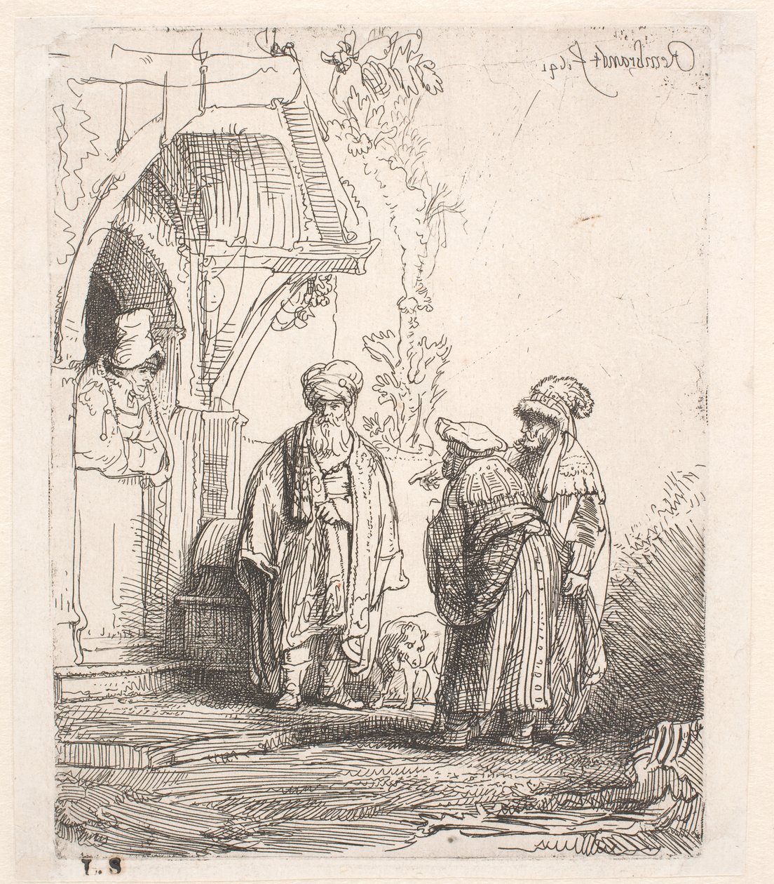 Jakub a Lában () od Rembrandt van Rijn