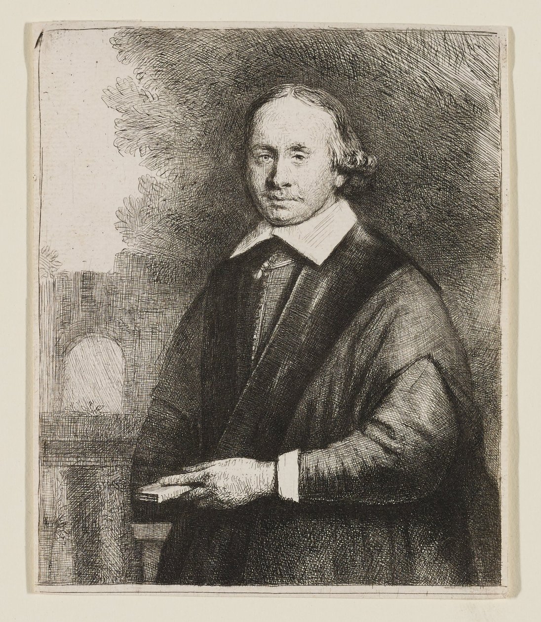 Jan Antonides Von Der Linden, profesor medicíny od Rembrandt van Rijn