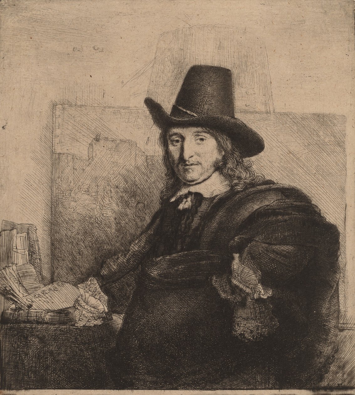 Jan Asselijn, c. 1647. od Rembrandt van Rijn