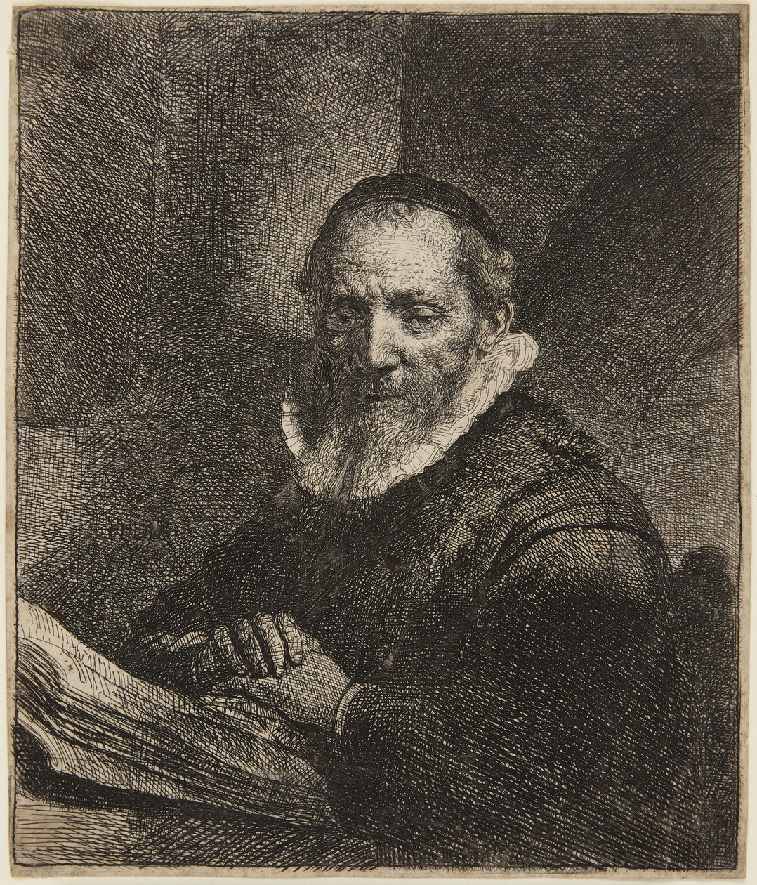 Jan Cornelis Sylvius od Rembrandt van Rijn