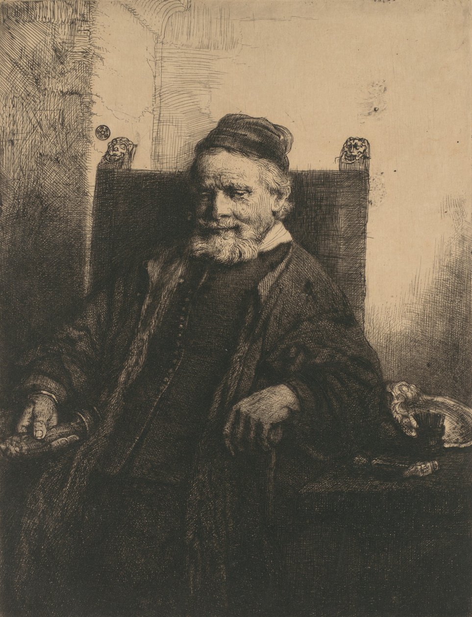 Jan Lutma, 1656., 1656. od Rembrandt van Rijn