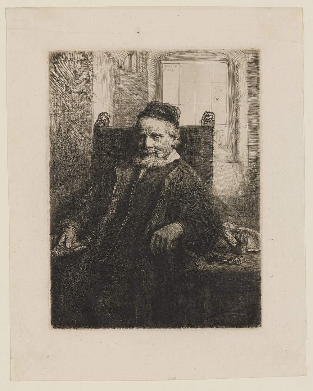 Jan Lutma, starší, zlatník a sochař od Rembrandt van Rijn
