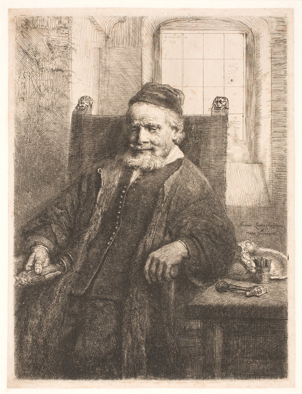 Jan Lutma, starší, zlatník a sochař od Rembrandt van Rijn