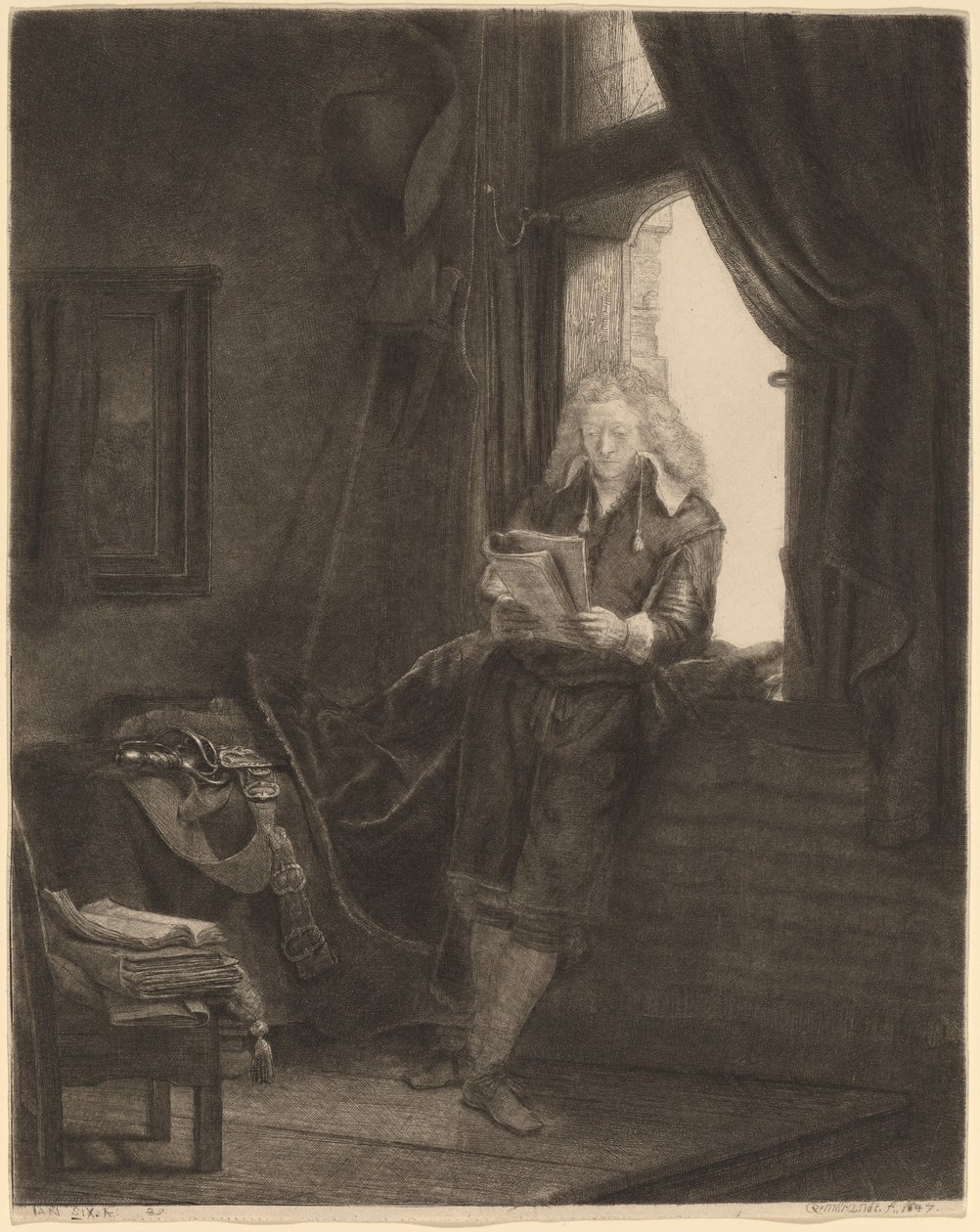 Jan Šestý od Rembrandt van Rijn