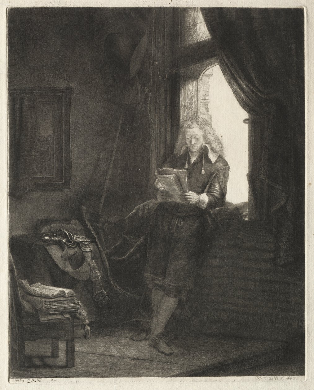 Jan Šestý od Rembrandt van Rijn