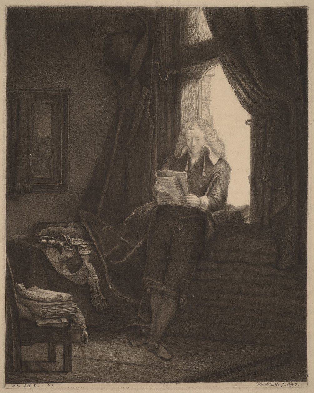 Jan Six od Rembrandt van Rijn