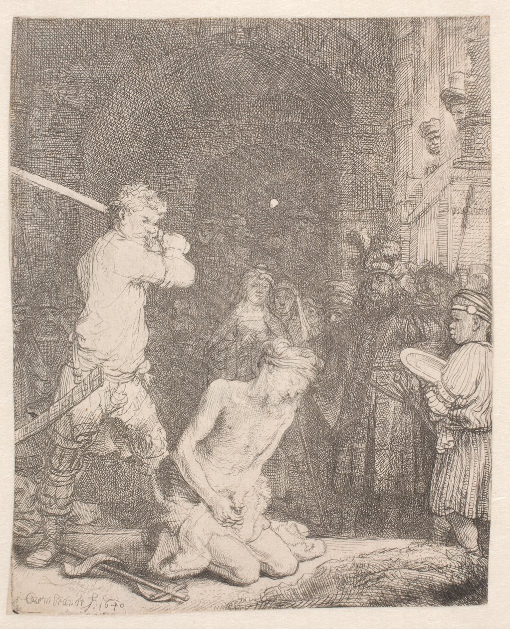 Jana Křtitele sťat od Rembrandt van Rijn