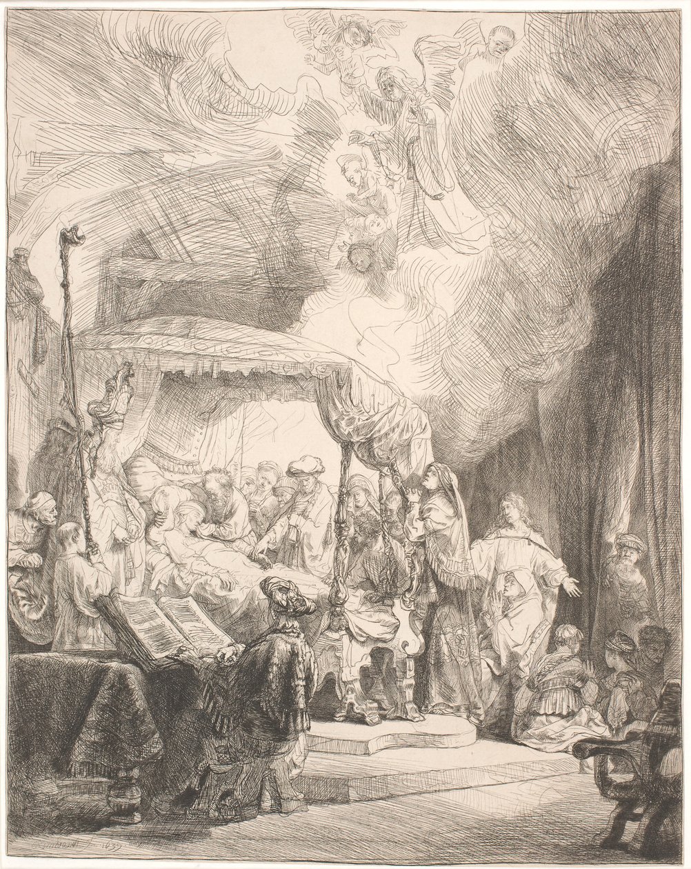Smrt Panny Marie od Rembrandt van Rijn