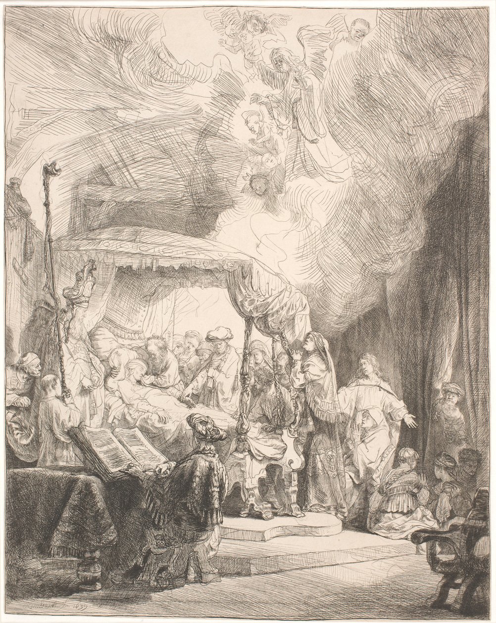 Smrt Panny Marie od Rembrandt van Rijn