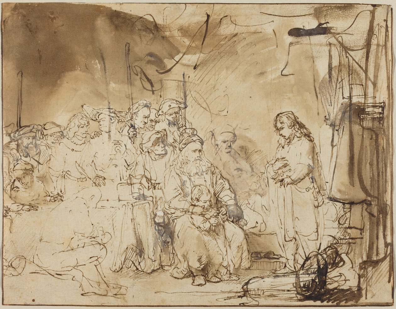 Josef vypráví o svých snech od Rembrandt van Rijn