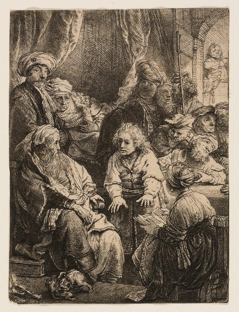 Josef vyprávějící své sny od Rembrandt van Rijn