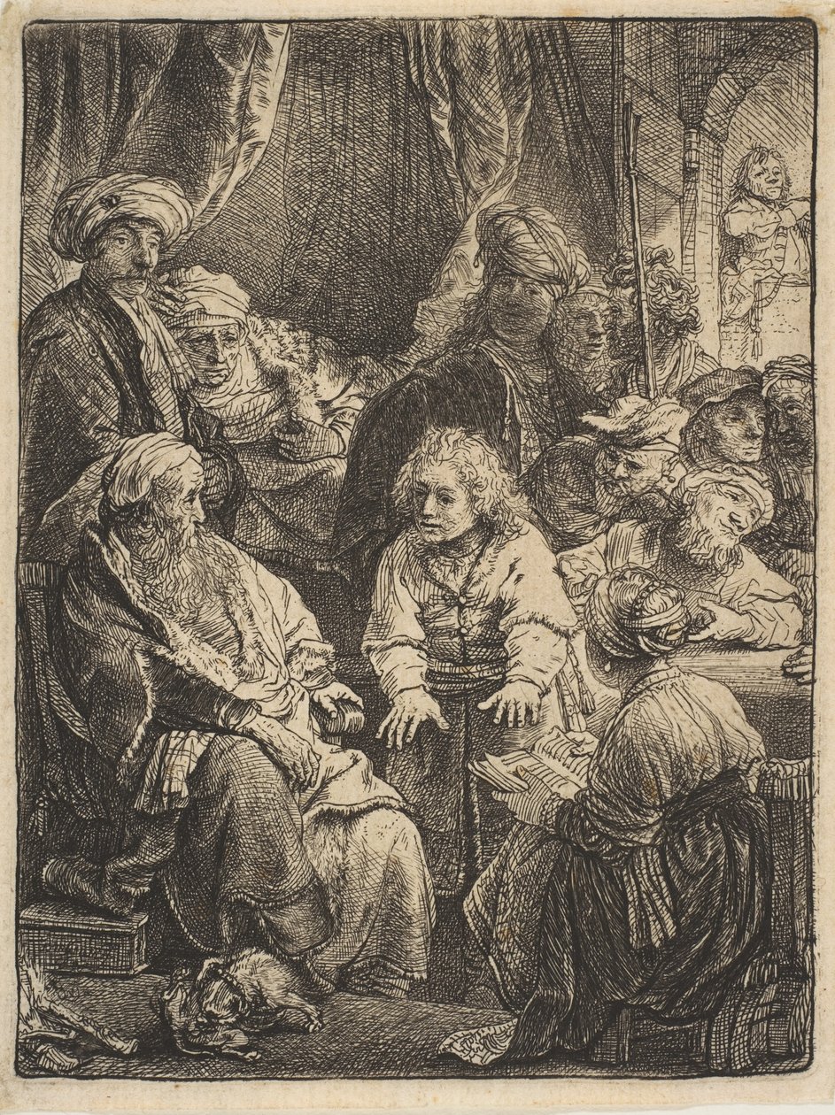 Joseph vyprávějící své sny, 1638. od Rembrandt van Rijn
