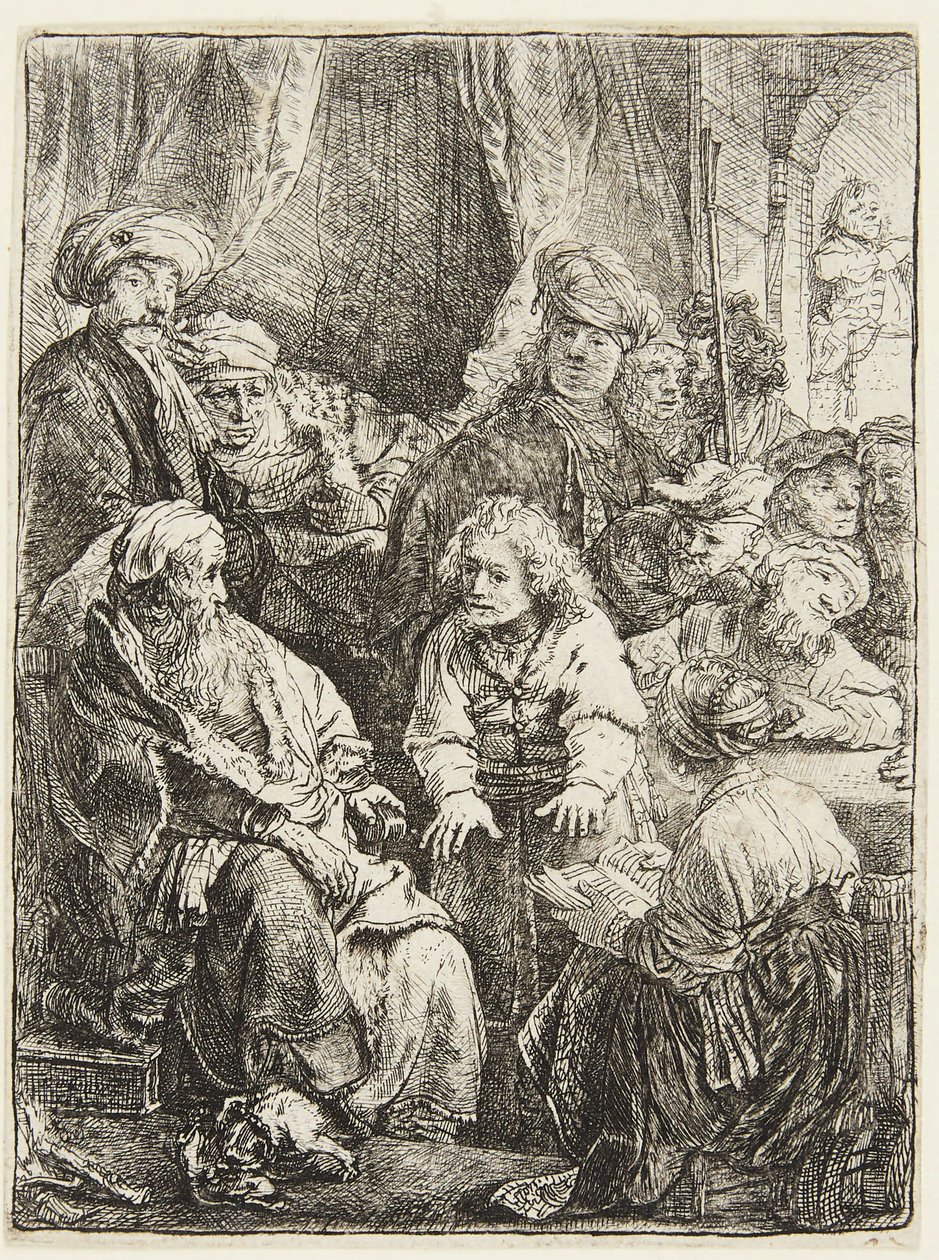 Josef vypráví svůj sen od Rembrandt van Rijn