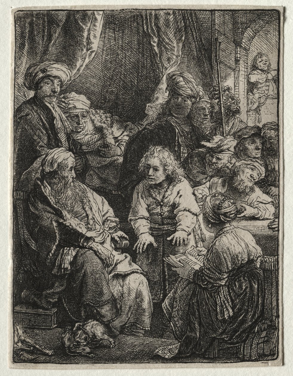 Joseph vyprávějící své sny od Rembrandt van Rijn