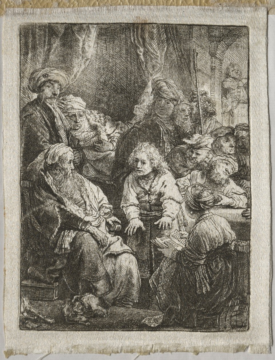 Joseph vyprávějící své sny od Rembrandt van Rijn