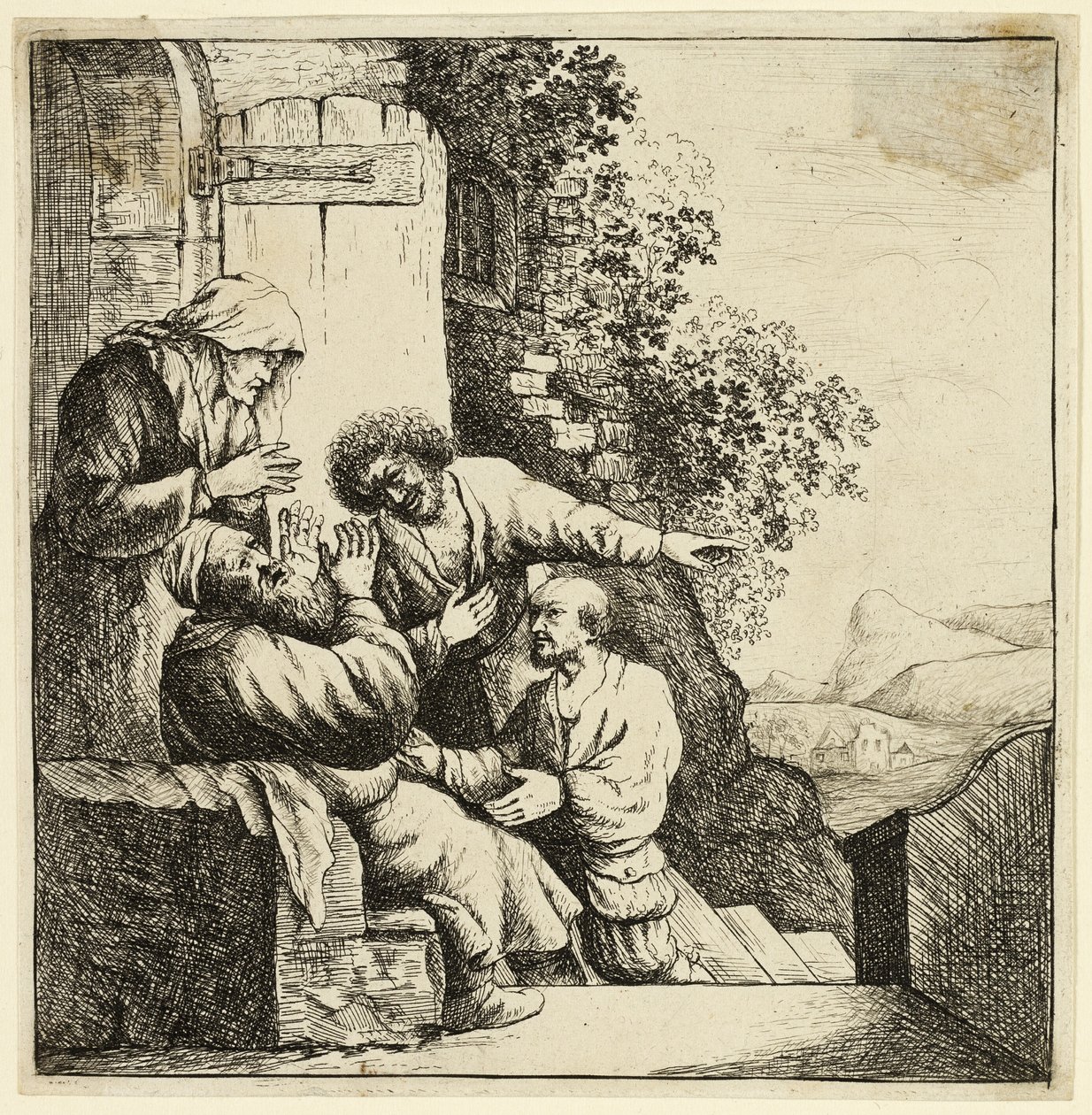 Josefův kabát přinesený Jákobovi od Rembrandt van Rijn