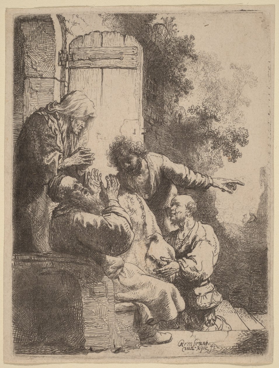 Jakubovi přinesli Josefův plášť od Rembrandt van Rijn
