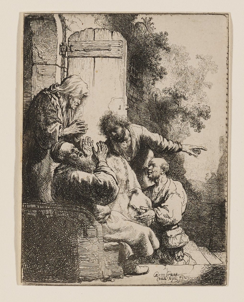 Jakubovi přinesli Josefův plášť od Rembrandt van Rijn