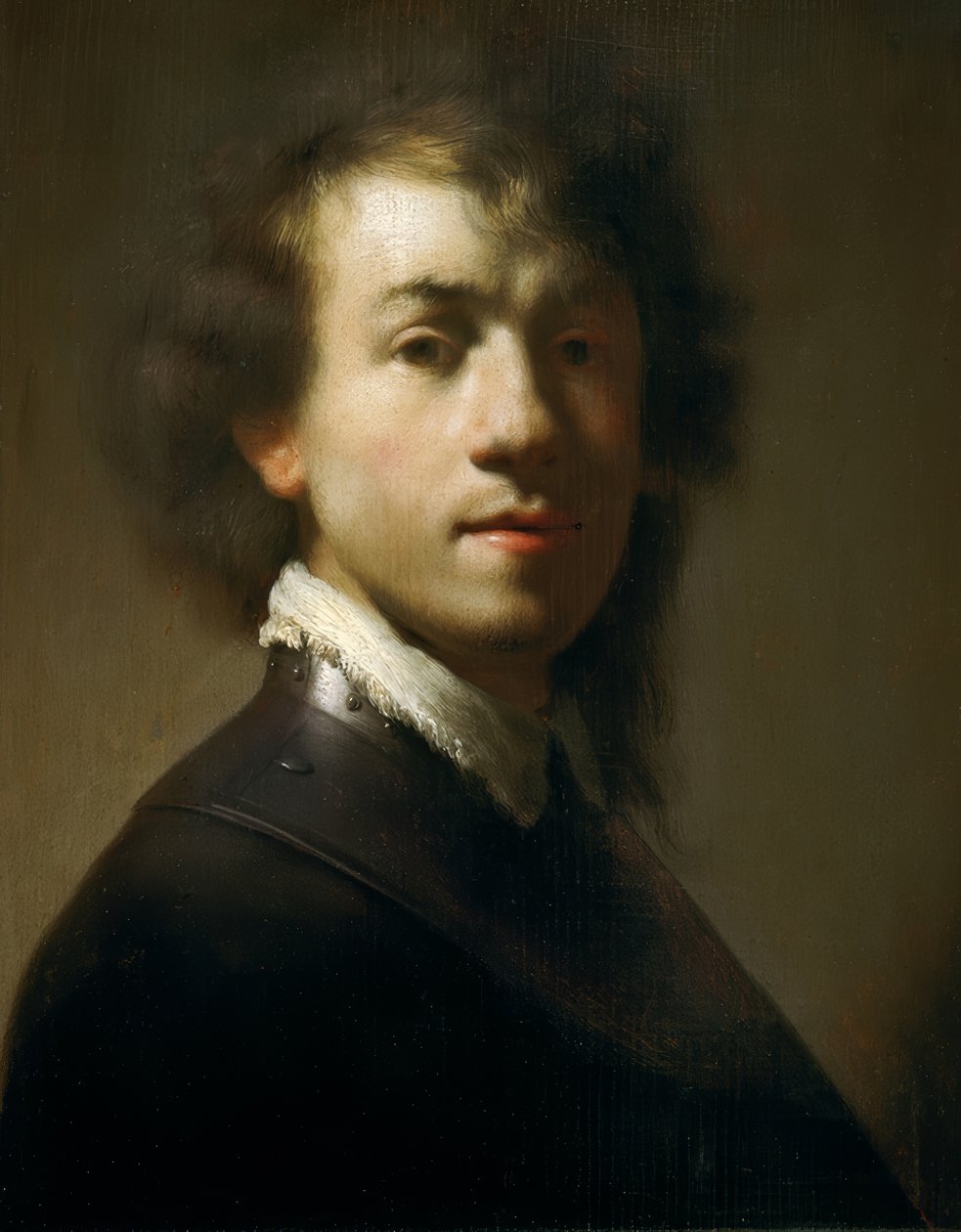 Mladistvý autoportrét jako válečník od Rembrandt van Rijn