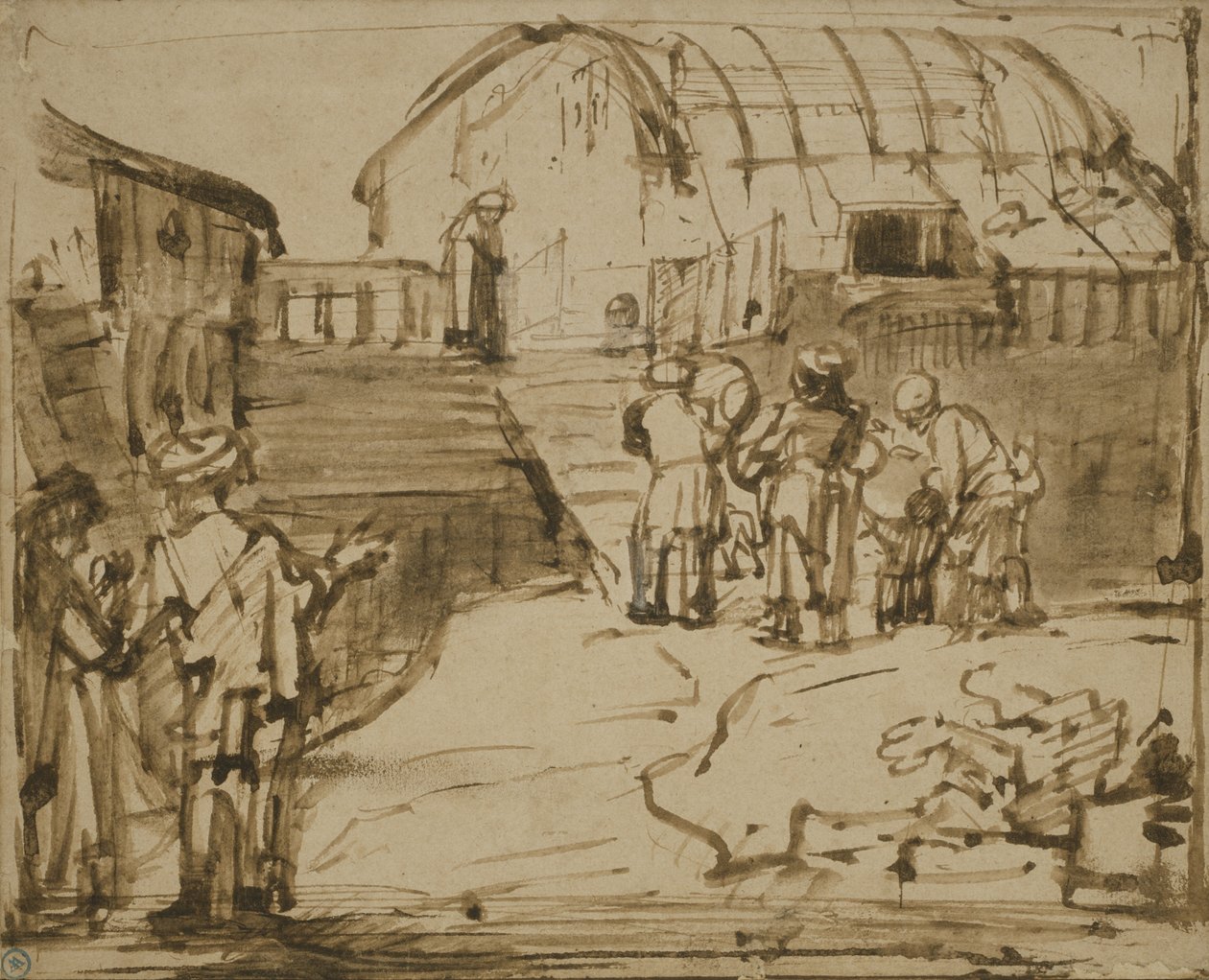 Noemova archa, 1660 od Rembrandt van Rijn