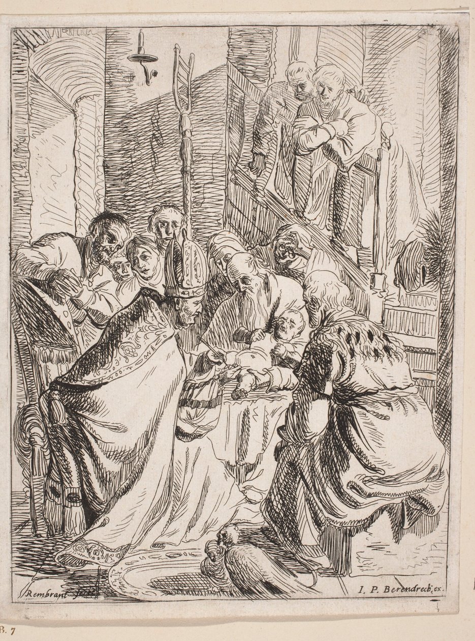 Obřízka od Rembrandt van Rijn