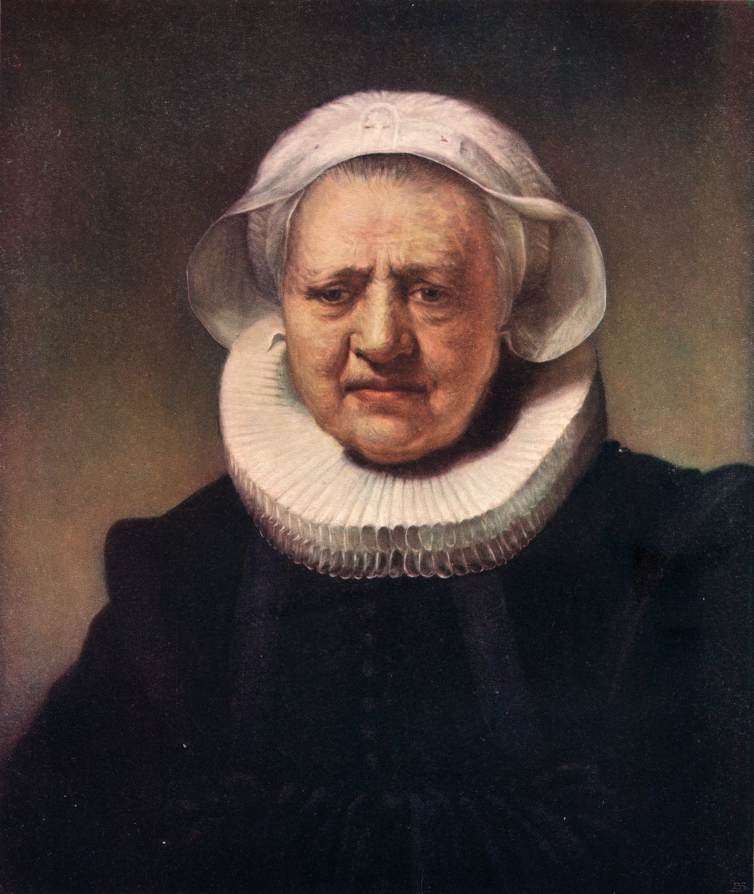 Portrét Aechje Claesdr, 1634, 1904 od Rembrandt van Rijn