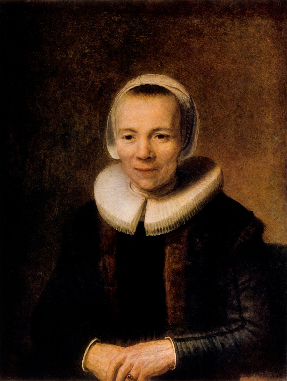 Portrét Baertje Martens, 1649 od Rembrandt van Rijn