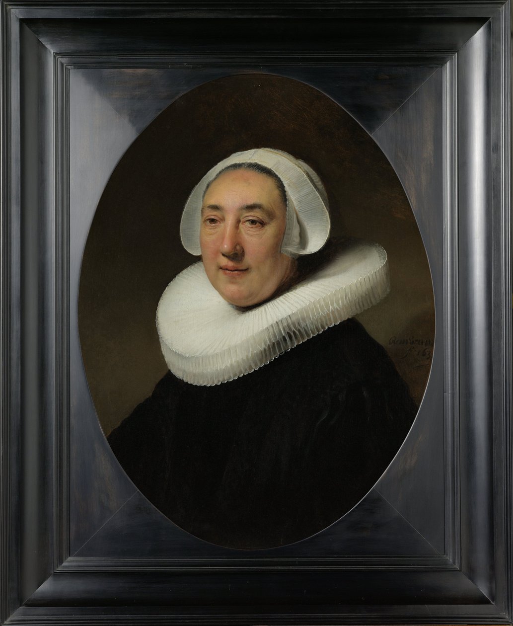 Portrét Haesje Jacobsdr van Cleyburg, 1634 od Rembrandt van Rijn