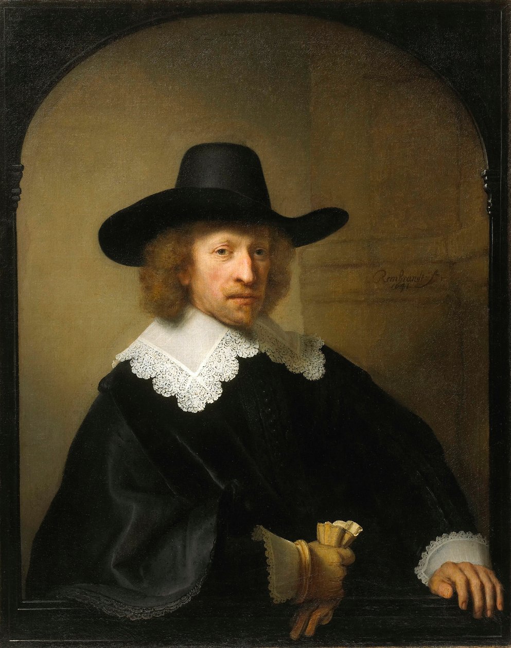Portrét Nicolaes van Bambeeck, 1641. od Rembrandt van Rijn