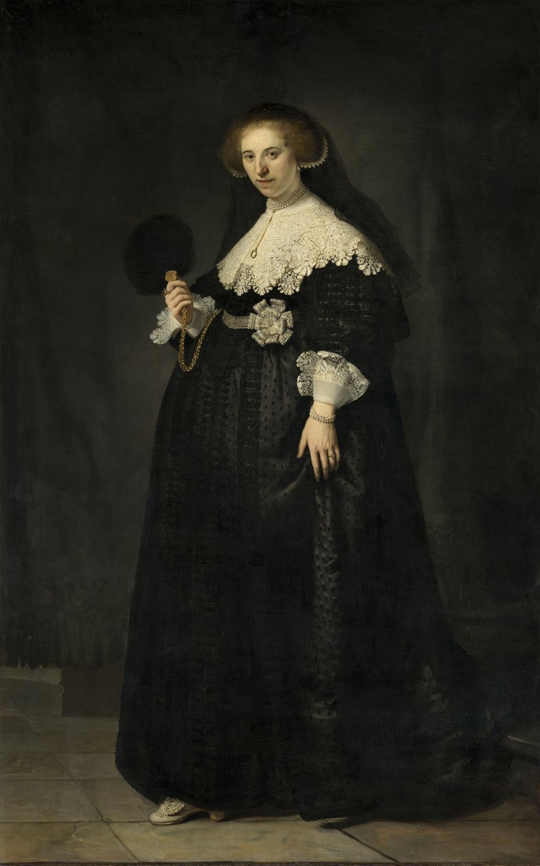 Portrét Oopjena Coppita, 1634 od Rembrandt van Rijn