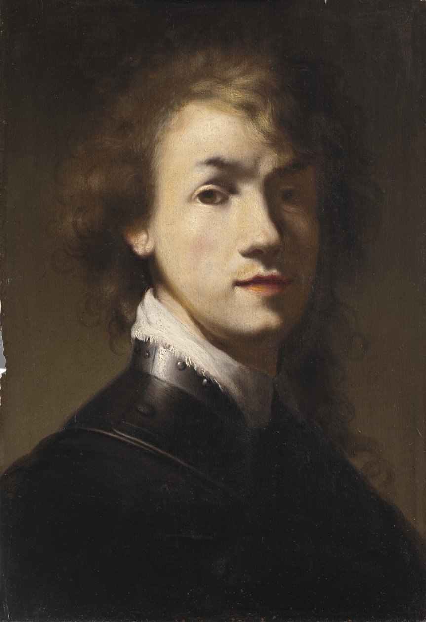 Portrét Rembrandta s Gorgetem od Rembrandt van Rijn