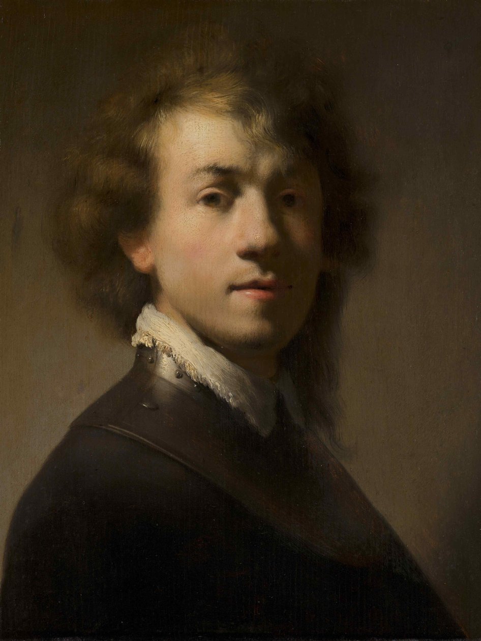 Portrét Rembrandta s Gorgetem , c. 1629. od Rembrandt van Rijn